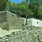 Passing the occasional village, simple homes were built of rocks and one handful of mud at a time.