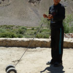 Driving his own homemade truck, Sheroz waved good bye to us.