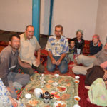 Our “chai” party was a full family gathering, including the “Magic” girl’s father and uncles. She left for a while to milk goats and came back with her work clothes on.