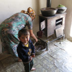 This little wood-burning stove seemed to be their only source of heat and cooking.