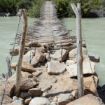 Was this rickety bridge made for people or just goats?
