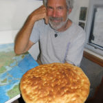 Just before we left a pretty camping spot, a gentleman presented us with this nice loaf of traditional bread. How thoughtful!