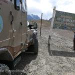 The 4,655 m, (15,272 ft.), Akbaytal Pass was the highest on this route. There would be others over 14,000 ft., but it was all downhill from here to Bishkek, the capital of Kyrgyzstan.