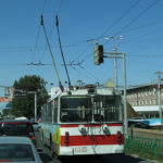 In Bishkek, the capital of Kyrgyzstan, it was easy to get around on busses.