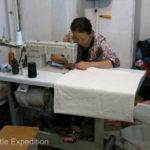 Seamstresses were at our service and most repairs could be made while we waited.