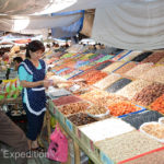 The selection of dried fruit and nuts was amazing.