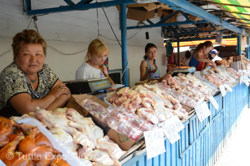 Very fresh chicken and even fresher lamb. 