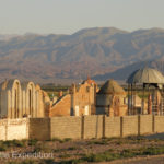 Roadside Muslim graveyards were interesting with their elaborately decorated tombs.