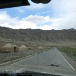 More yurts, but Chinese style, made of what appeared to be cement instead of felt. Not very portable - on purpose?