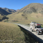 The rolling hills of this part of Kyrgyzstan reminded us of parts of Mongolia.