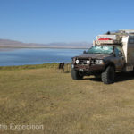 We moved our camp to the shoreline for a different view. It was nice to be closer to the water.