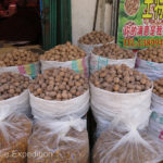 The fresh crop of walnuts was ready for cracking.