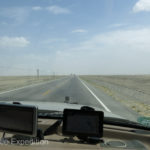 Taking the turn-off from the “Southern Silk Road”, (Hwy 315), the land was barren and dead flat.