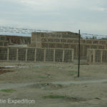 No, these were not condos nor mausoleums. They were drying building for grapes and other fruit.