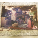 This was an interesting photograph of women preparing Chinese noodles.