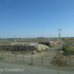 These strange looking greenhouses were probably very efficient for the extreme temperatures of the desert.