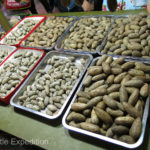 There were lot's of nuts and dried fruit available. They may be cheaper here than in other parts of China.