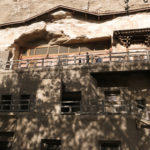 We had to wait for an English speaking guide who brought us to some of the upper caves accessed by stairs and balconies.