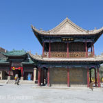 Inside the Jiayuguan fortress were many beautiful buildings and temples.