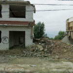 In the small towns we could see what appeared to be perfectly good buildings being demolished, maybe to make room for another “phantom” apartment building?