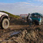 Yes, they had a tow strap. Why get our strap all muddy?