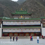 This is of the main Labrang Monastery temples.