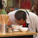 This way of eating is very common in China.
