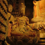 Buddha was well represented in his many incarnations.