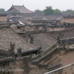 The view from the ramparts gave us a mosaic of tile rooftops and a private look into backyards including a unique birds eye view of some of the wonderful old buildings including the Confucius Temple, the City God Temple and the Taoist Temple.