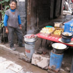 There was always plenty of street food for a quick snack.