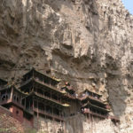 Hunyan Hanging Monastery seemed suspended in air.