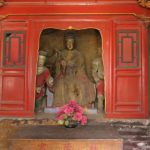 Carvings and statues inside some of the many halls were beautiful and the colors had been relatively well preserved.