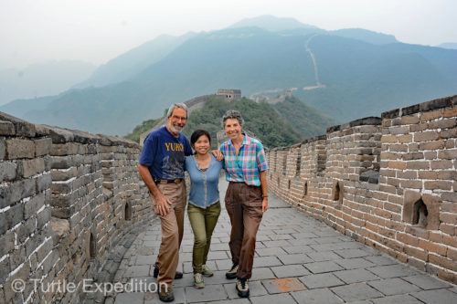 To our amazement, we had the Great Wall all to ourselves!