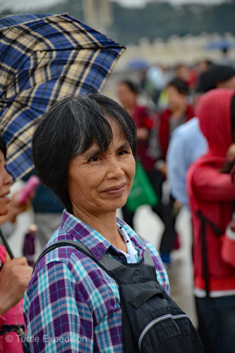 According to Green, it is especially the older peoples' dream to visit Beijing's Tiananmen Square and the Forbidden City once in their lifetime.