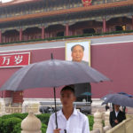 The large portrait of Mao is a must photo background opportunity for Chinese selfies.