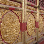 We were impressed by the excess of beautiful carvings, paintings and gold surrounding thrones that were used by the ruling emperors and their princesses. Each detail had a symbolic meaning.