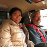 Our wonderful Chinese (mandatory) guide, Green, had sat between us for thousands of miles during our month-long crossing of the country.