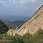 It was still a climb to the last viewing area. The gondola can be seen in the distance.