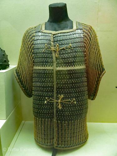 Armor coat worn by Prince Zhongshanjing. (Western Han Dynasty)