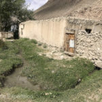 The network of irrigation channels connects most homes to the mountains and the year-round snowmelt.