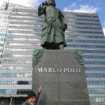 Marco Polo was honored by today's Mongols for the 17 years of service he gave to Kublai Khan, grandson of Ginghis Khan.