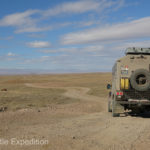 When there were hills the track just wandered in and out of the valleys. It was an overland travelers dream road.