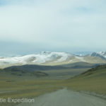 We were hoping that the road would find an easy way through these snowy mountains.