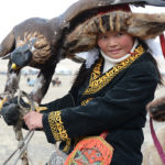 The big sensation was 13 year old Ashol-Pan, the first female to become an eagle hunter, or is it huntress?