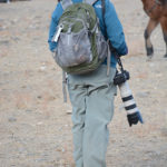 A tourist with his 800 mm telephoto. An event like this where we were only a few feet from the action, my Nikon 55-300mm lens was more than enough.