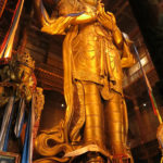 This gold-plated Buddha in the Megjid Janraisig Datsan temple was created in 1911, the same year that His Holiness Bogd Jevzundamba the VIII was enthroned as the King of Mongolia with unlimited rights. Trump should look into this!