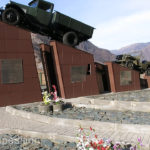 This was an interesting monument and rest stop, presumably to commemorate the US participation during World War II.