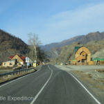 Small roadside hamlets were clean and often had a café and a rest stop.