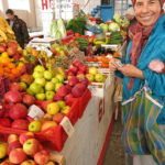 Even in winter the selection of fresh fruit and vegetables was something we had been missing in Mongolia.