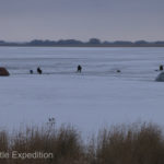 Lakes near Rubtsovsk offered Russian men like Losha one of their favorite pastimes---ice fishing!